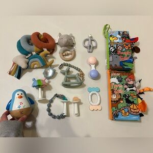 Baby Toys & Teethers Bundle – Like New Condition